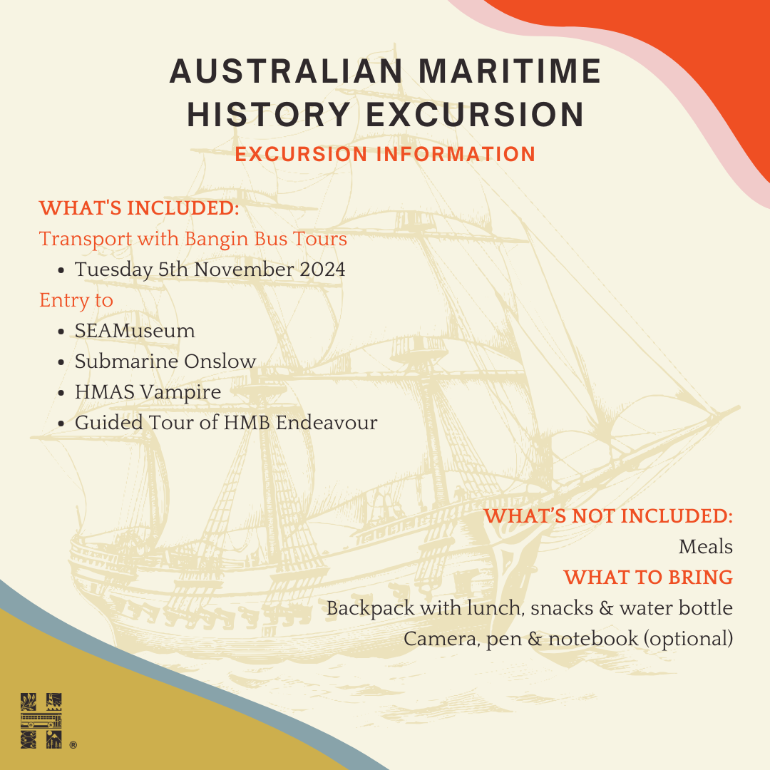 HSAC | Australian Maritime History Excursion