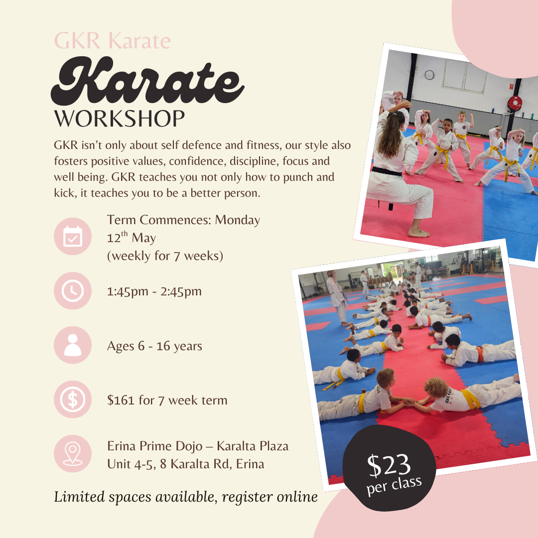 Karate Workshop Series with GKR Karate