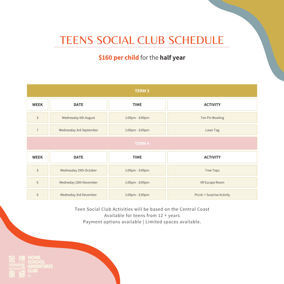 Half Year Teens Social Club