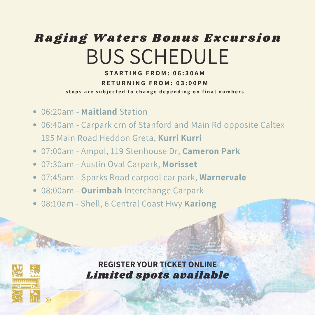 Raging Waters Bonus Excursion