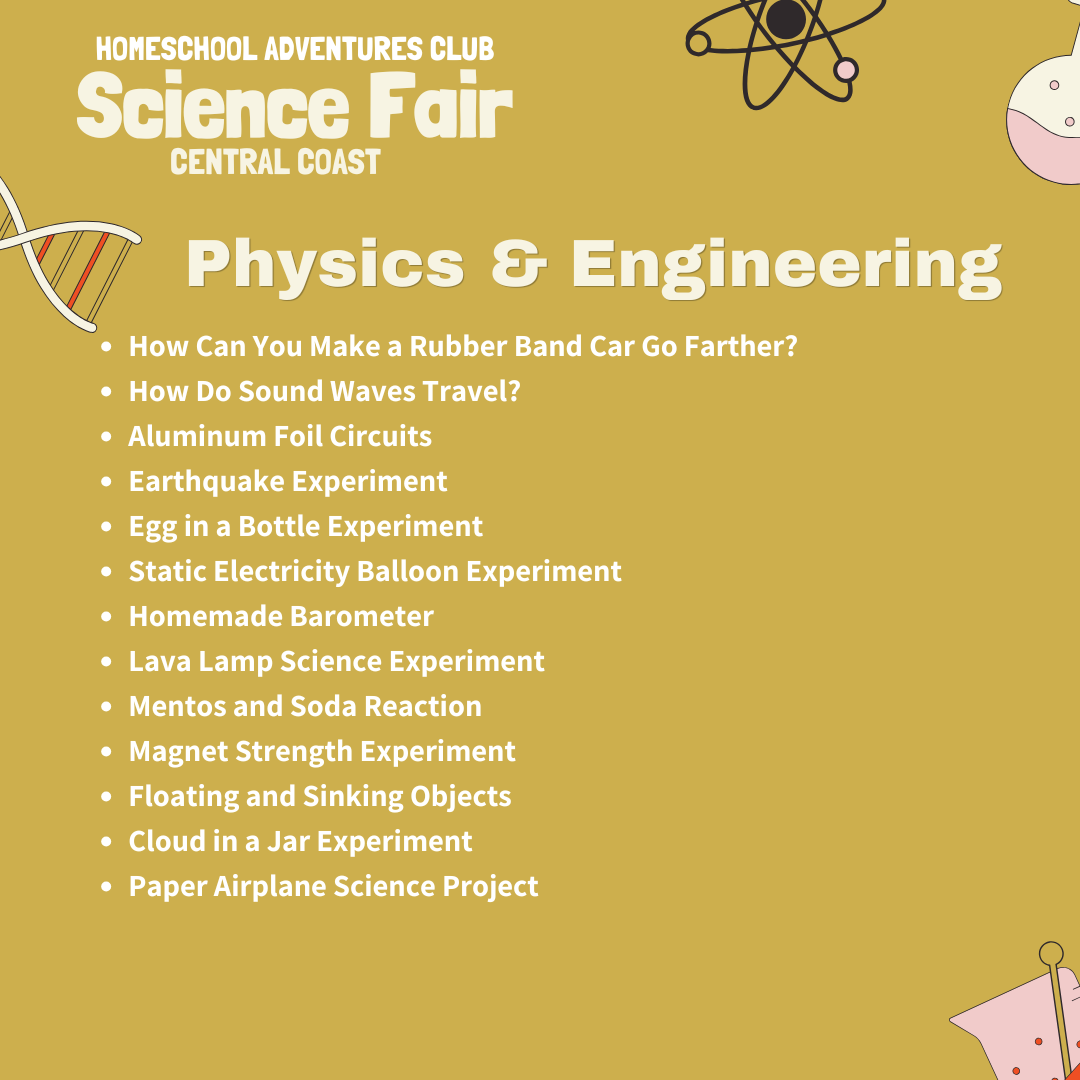 Homeschool Adventures Club Science Fair