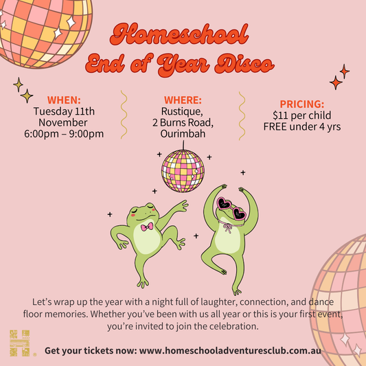 Homeschool End of Year Disco