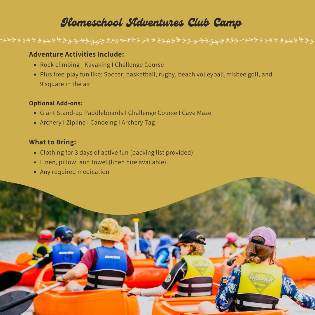 Homeschool Adventures Club Camp