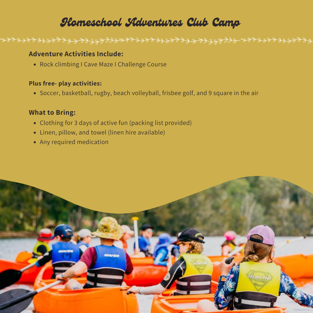 Homeschool Adventures Club Camp