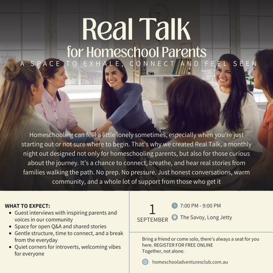 Real Talk for Homeschool Parents | 1st September 2025